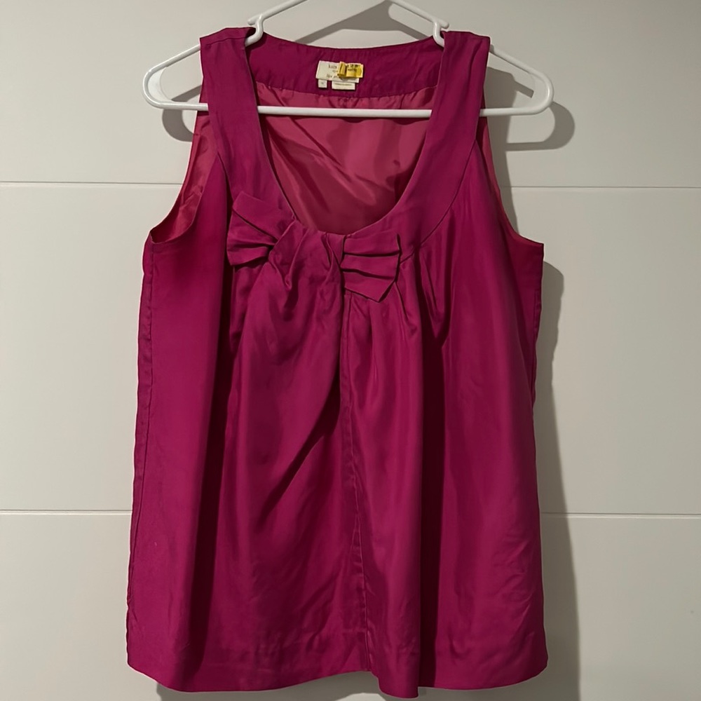 LAST CHANCE EUC Kate Spade Silk Tank